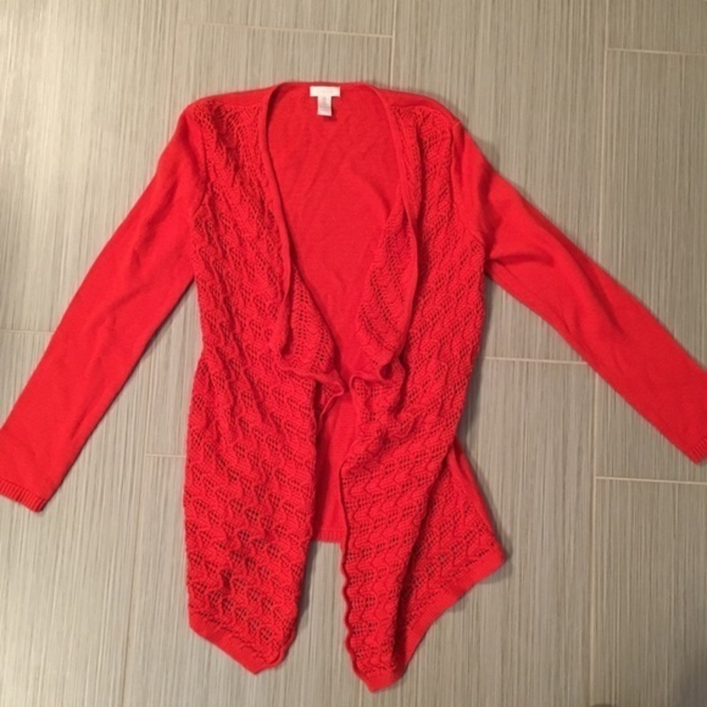 Chico’s open cardigan